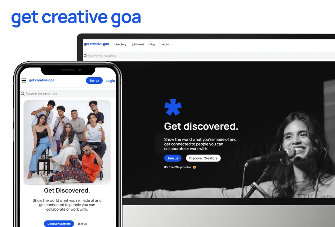 GetCreative Goa website software development